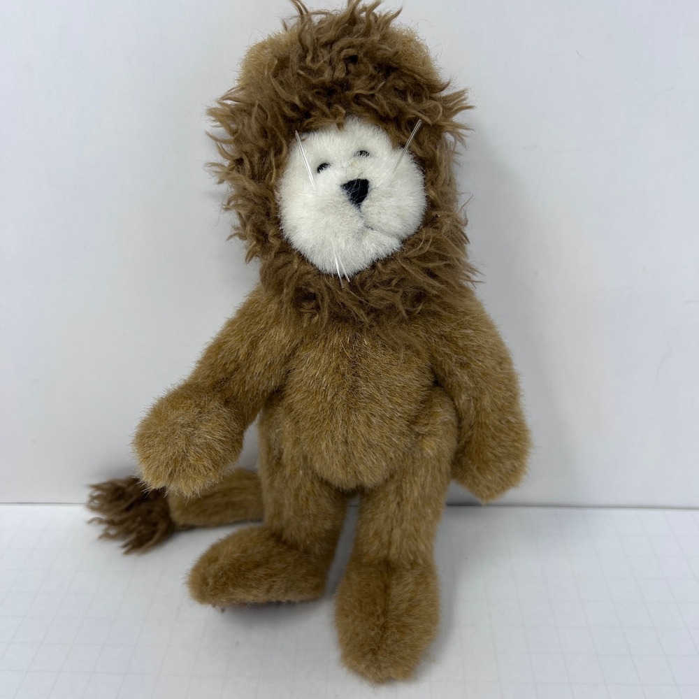 Boyds Collection Plush Bear 8 Inch Brown Lion Costume‎ Removable Mane Hood